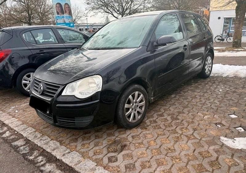 Gebraucht VW Polo 69 PS (50 kW) 2008 Schwarz Kleinwagen