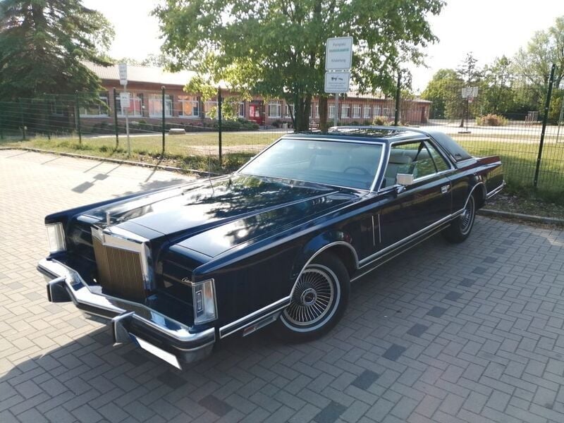 Blau Gebraucht 1979 Lincoln Continental Coupé | 16.500 € - Bild 1/4