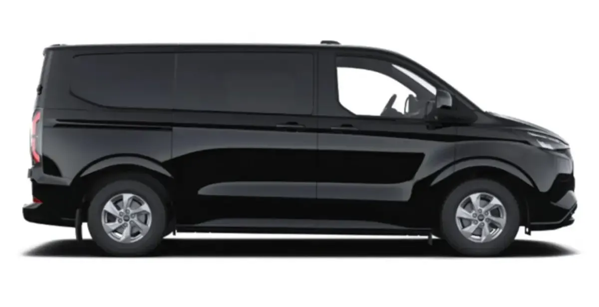 Nowe Ford E-Transit Limited 160 kW (218 KM) 2026 Czarny Van