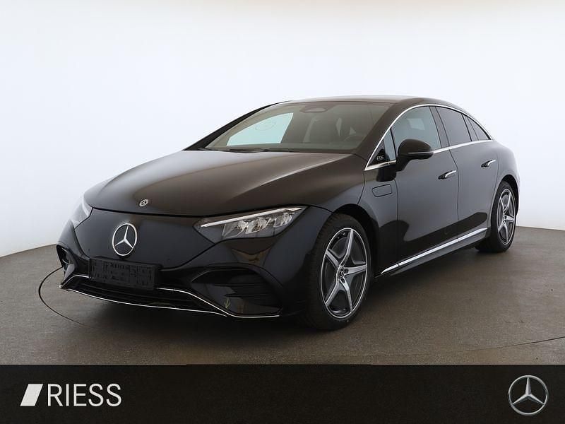 Metalliclack obsidianschwarz Gebraucht 2023 Mercedes EQE300 Advanced Limousine | 43.740 € (Etwas zu teuer) - Bild 1/4
