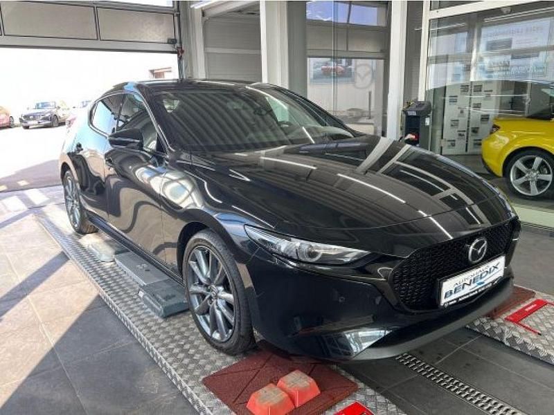Gebraucht Mazda 3 Selection 186 PS (136 kW) 2022 Onyxschwarz Limousine