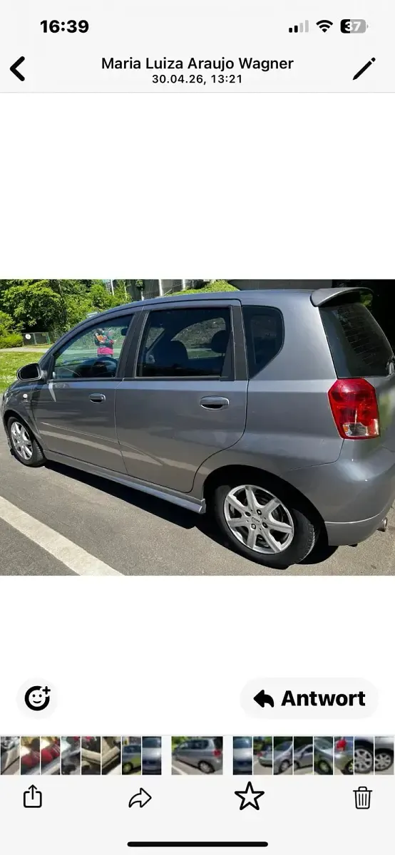 Używany Chevrolet Kalos 69 KM (50 kW) 2007 Srebrny Hatchback