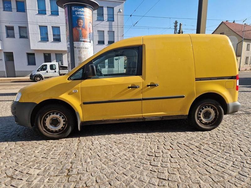 Gebraucht VW Caddy 69 PS (50 kW) 2010 Gelb Van / Kleinbus