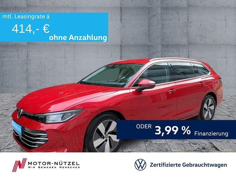 Chilirot metallic Gebraucht 2024 VW Passat Elegance Kombi | 36.930 € - Bild 1/4