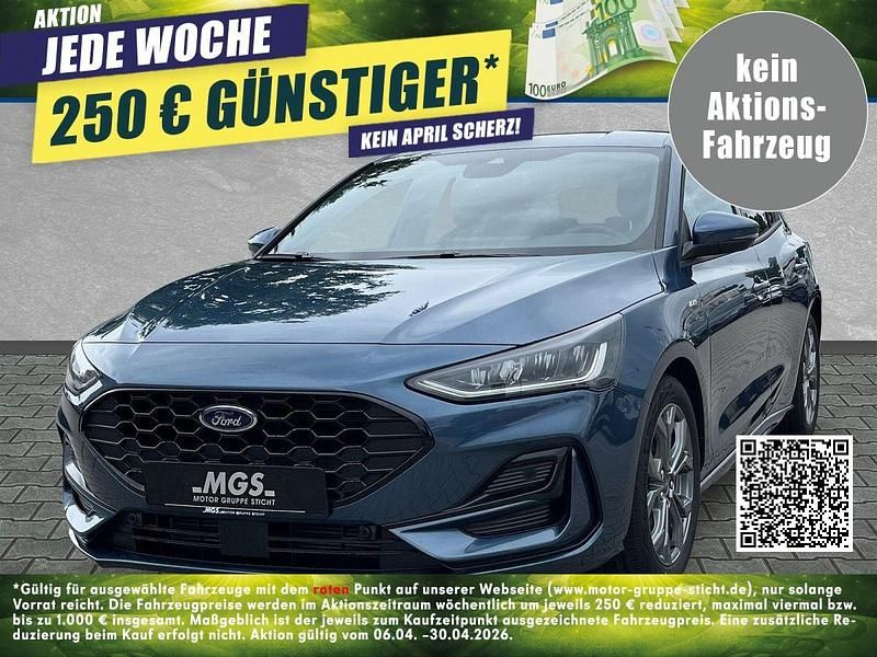 Gebraucht Ford Focus ST-Line 155 PS (114 kW) 2025 Chrome blue metallic Limousine