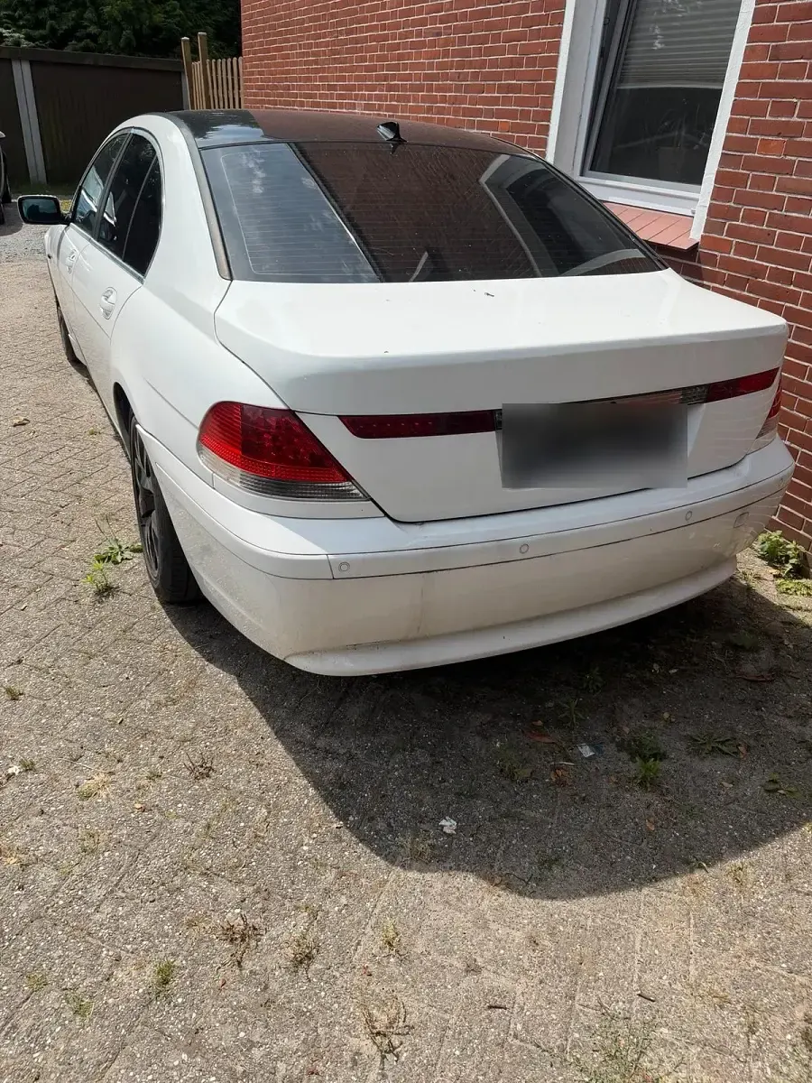 Gebraucht BMW 745 333 PS (244 kW) 2002 Weiß Limousine