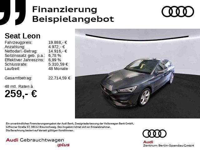 Grau Gebraucht 2021 Seat Leon FR Limousine | 19.888 € (Guter Preis) - Bild 1/3