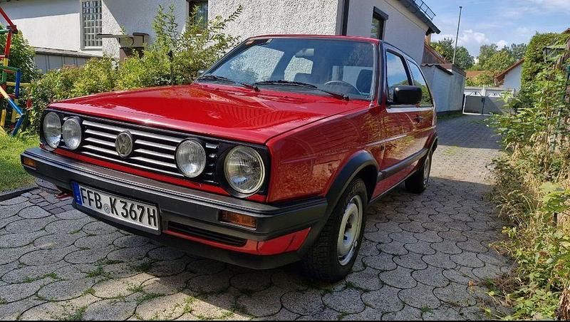 Rot Gebraucht 1989 VW Golf II Kleinwagen | 5.499 € - Bild 1/4
