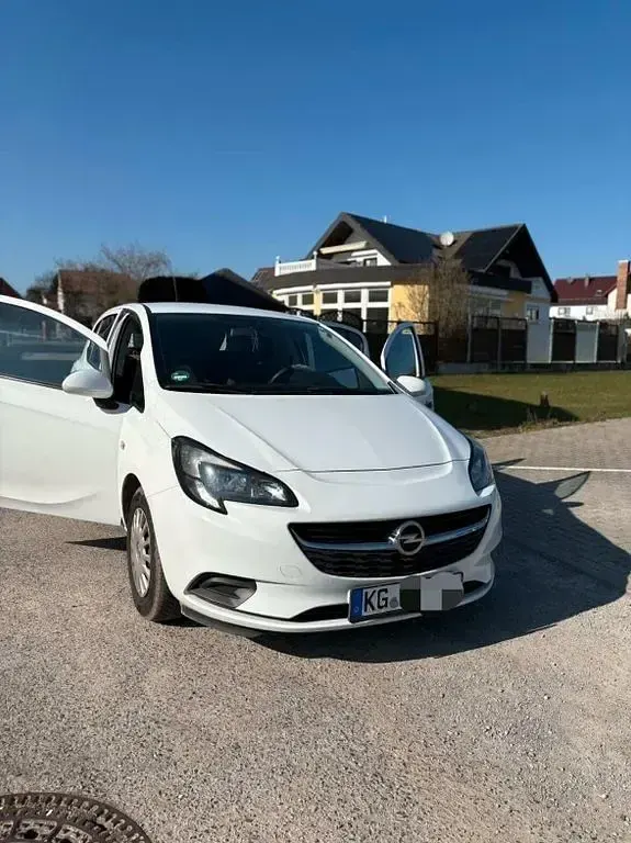 Gebraucht Opel Corsa drive 69 PS (50 kW) 2016 Weiß Kleinwagen