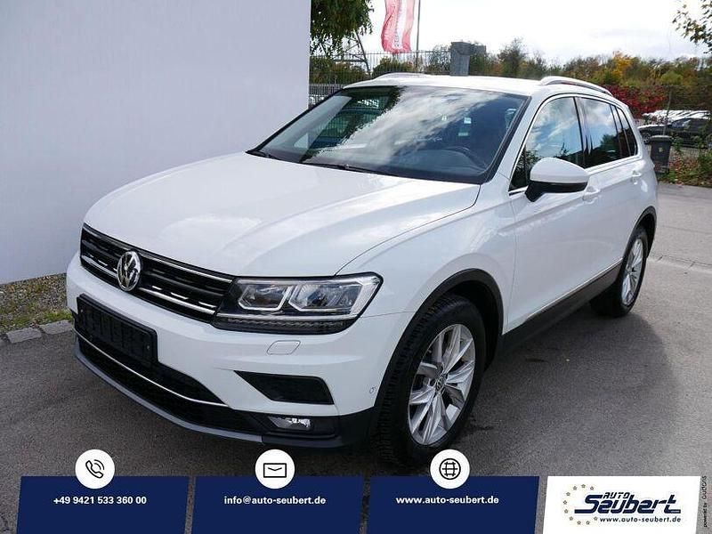 Weiss Gebraucht 2019 VW Tiguan Allspace SUV | 22.990 € - Bild 1/4