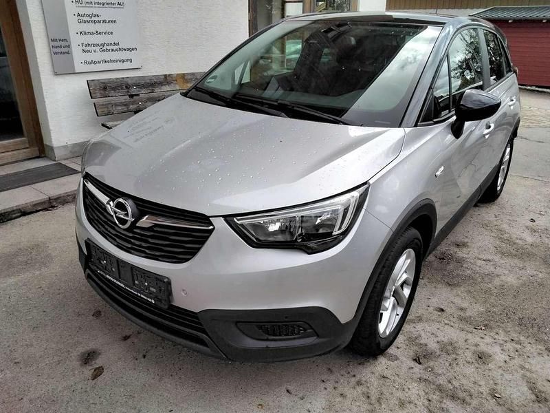 Silber Gebraucht 2017 Opel Crossland X Edition SUV | 8.300 € (Superpreis) - Bild 1/4