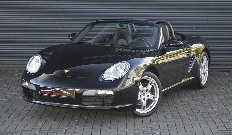 Schwarz Gebraucht 2005 Porsche Boxster Cabrio | 21.950 € (Etwas zu teuer) - Bild 1/4