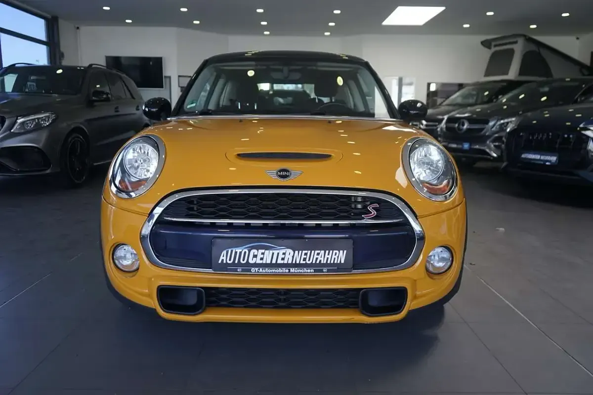 Usata Mini Cooper S 192 CV (141 kW) 2014 Arancione Utilitaria