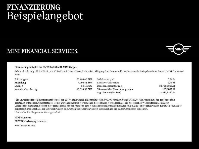 Gebraucht Mini Cooper 136 PS (100 kW) 2023 Grau Kleinwagen