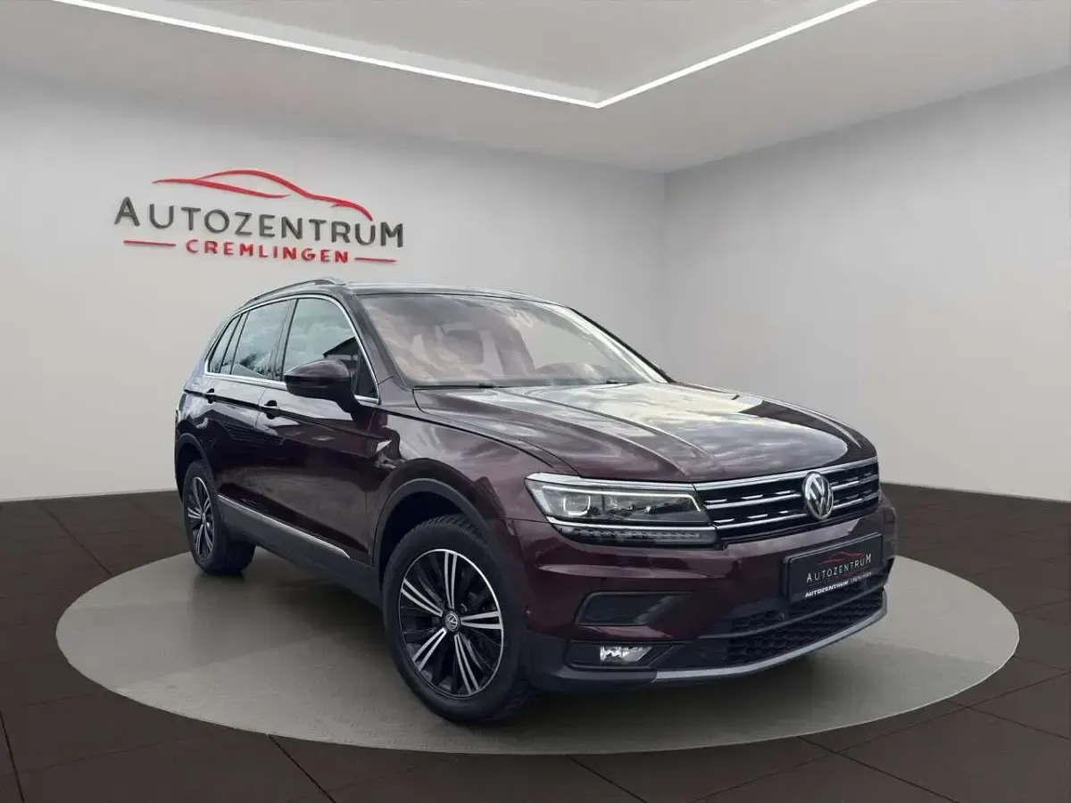 Gebraucht VW Tiguan 190 PS (139 kW) 2019 Rot SUV