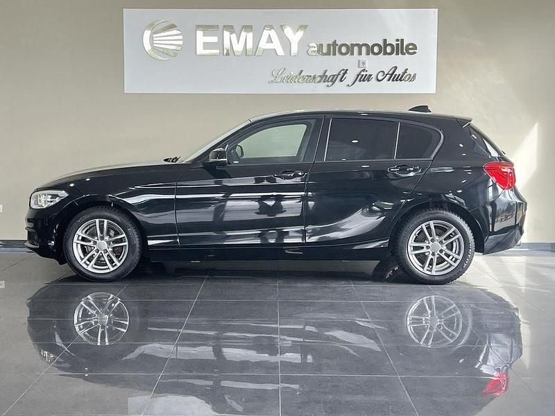 Schwarz Gebraucht 2016 BMW 118 Advantage Kleinwagen | 12.498 € (Etwas zu teuer) - Bild 1/4