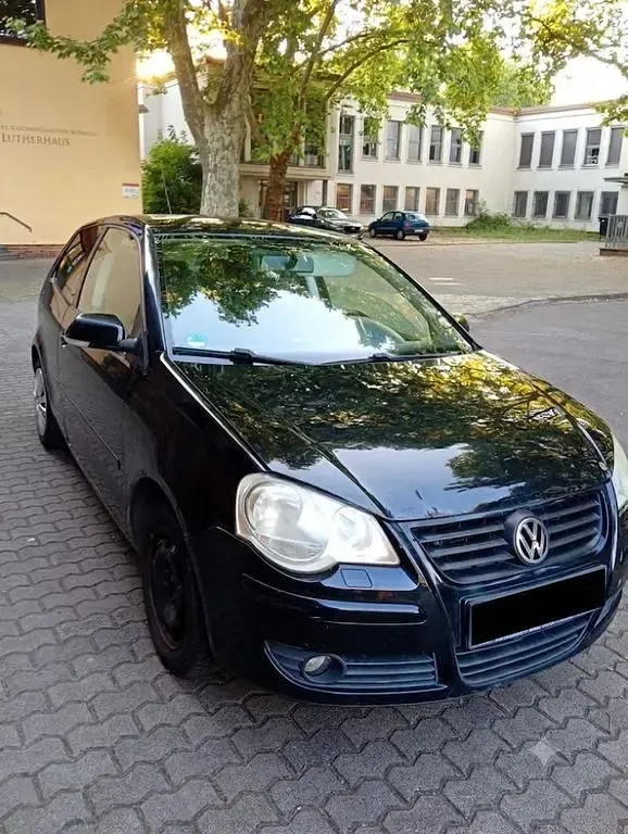 Gebraucht VW Polo 60 PS (44 kW) 2007 Schwarz Kleinwagen