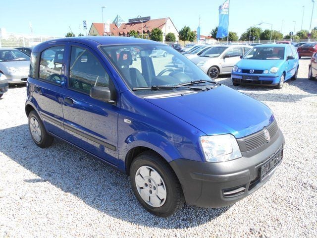 Gebraucht Fiat Panda 54 PS (39 kW) 2008 Blau metallic Kleinwagen