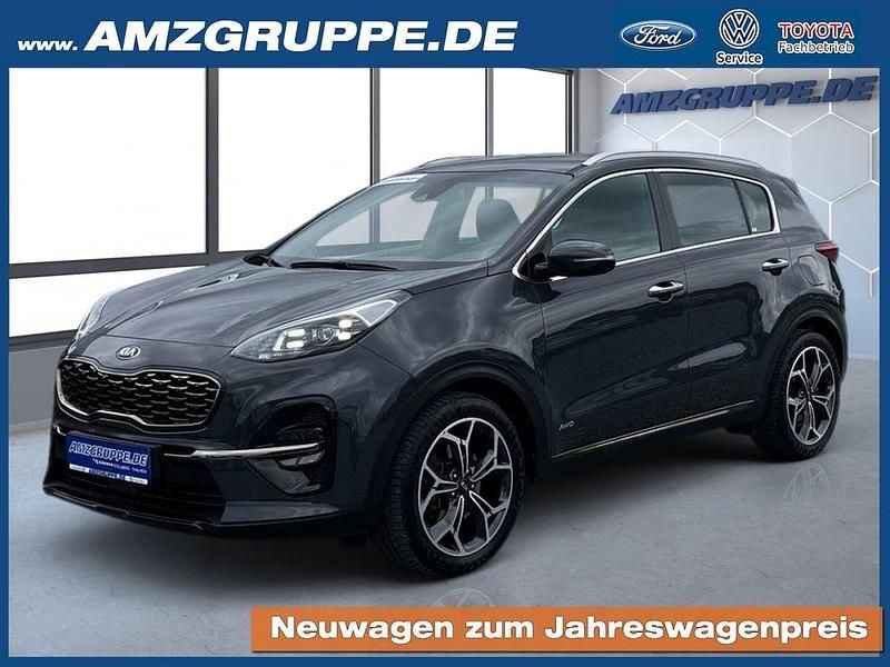 Grau met Gebraucht 2019 Kia Sportage GT-Line SUV | 23.490 € (Etwas zu teuer) - Bild 1/4