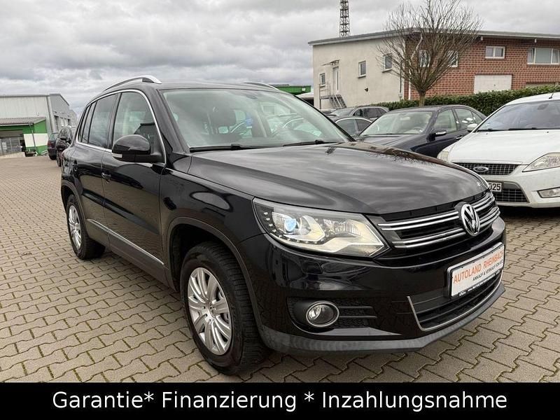 Schwarz Gebraucht 2012 VW Tiguan Highline SUV | 6.900 € (Guter Preis) - Bild 1/4
