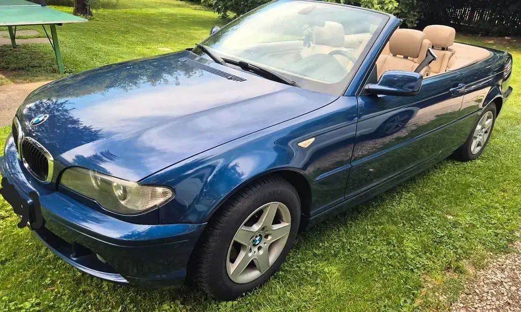 Gebraucht BMW 318 Cabriolet 143 PS (105 kW) 2003 Blau Cabrio