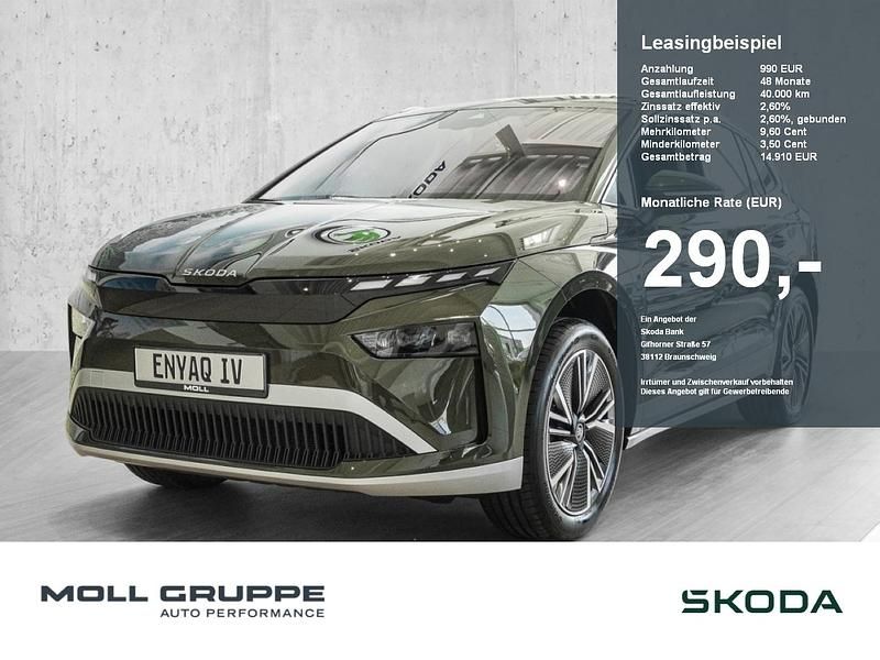 Olibogrün metallic Neu 2025 Skoda Enyaq iV Loft SUV | 39.980 € (Superpreis) - Bild 1/4