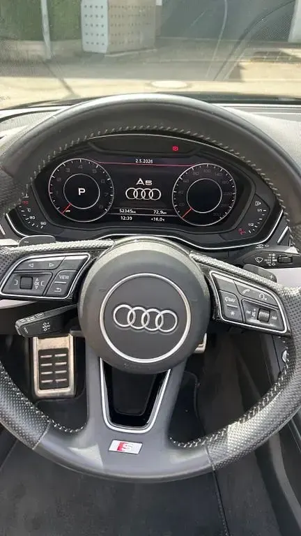 Gebraucht Audi A5 Cabriolet S-Line 190 PS (139 kW) 2019 Schwarz Cabrio