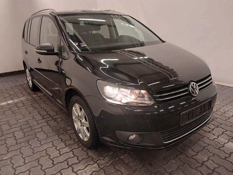 Gebraucht VW Touran Cup 105 PS (77 kW) 2015 Schwarz Van / Kleinbus