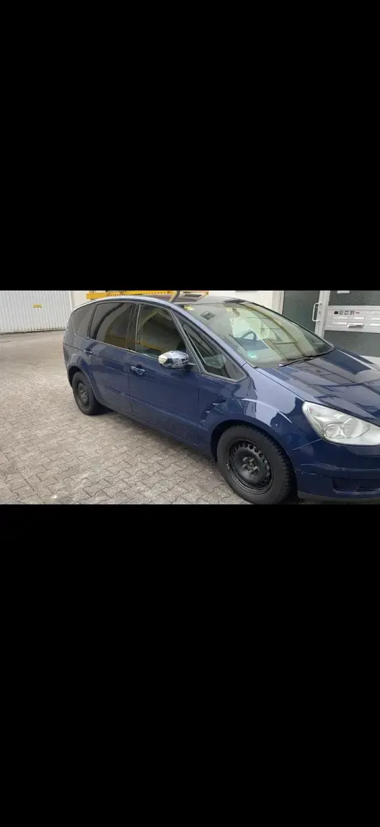 Gebraucht Ford S-MAX S 140 PS (102 kW) 2008 Blau Van / Kleinbus