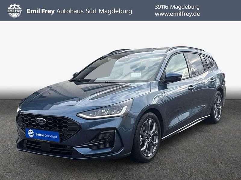 Gebraucht Ford Focus ST-Line X 155 PS (114 kW) 2024 Blau Kombi