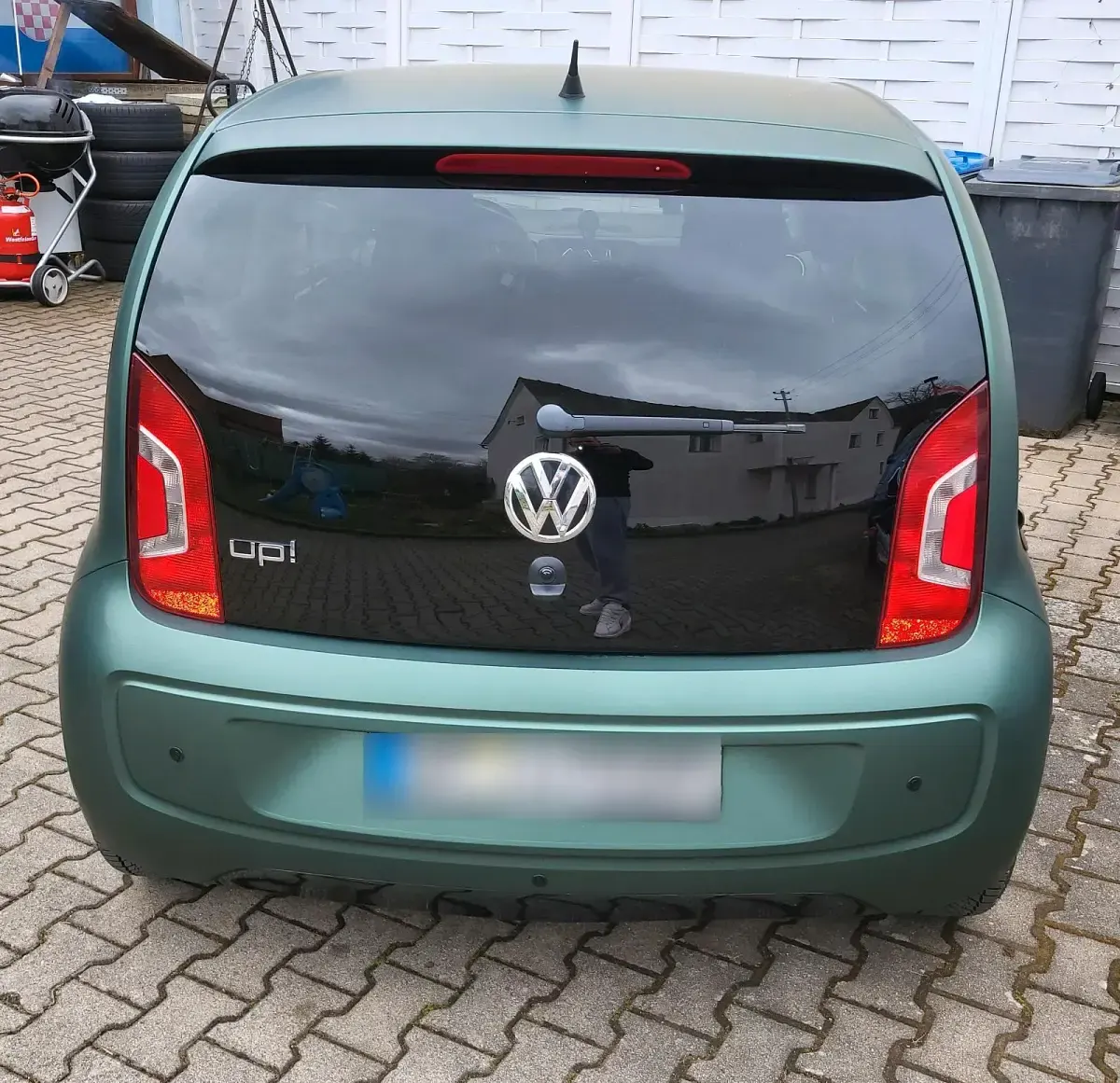 Gebraucht VW up! 75 PS (55 kW) 2012 Schwarz Kleinwagen