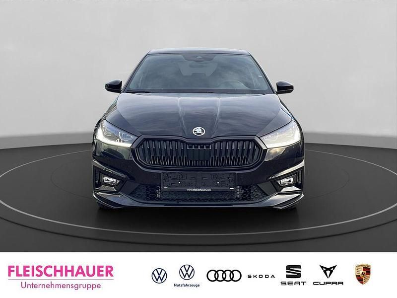 Neu Skoda Fabia Essence 150 PS (110 kW) 2025 Schwarz Limousine