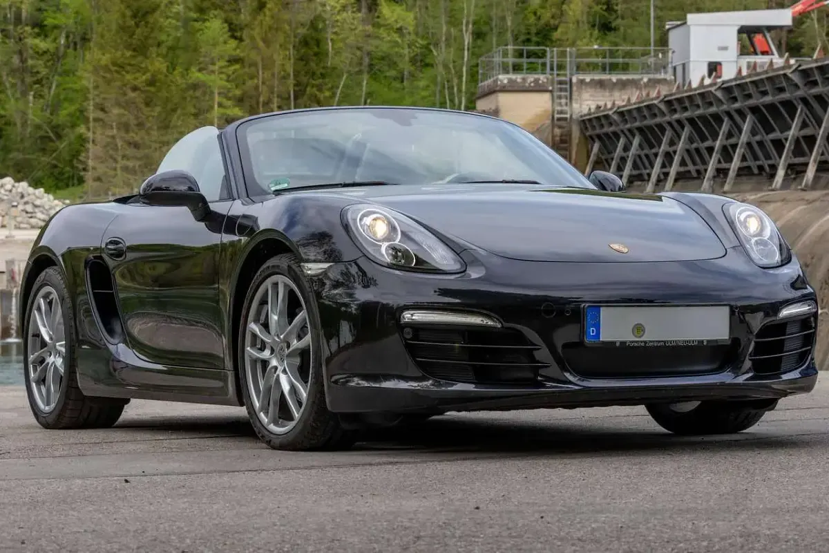 Gebraucht Porsche Boxster 265 PS (194 kW) 2012 Schwarz Cabrio