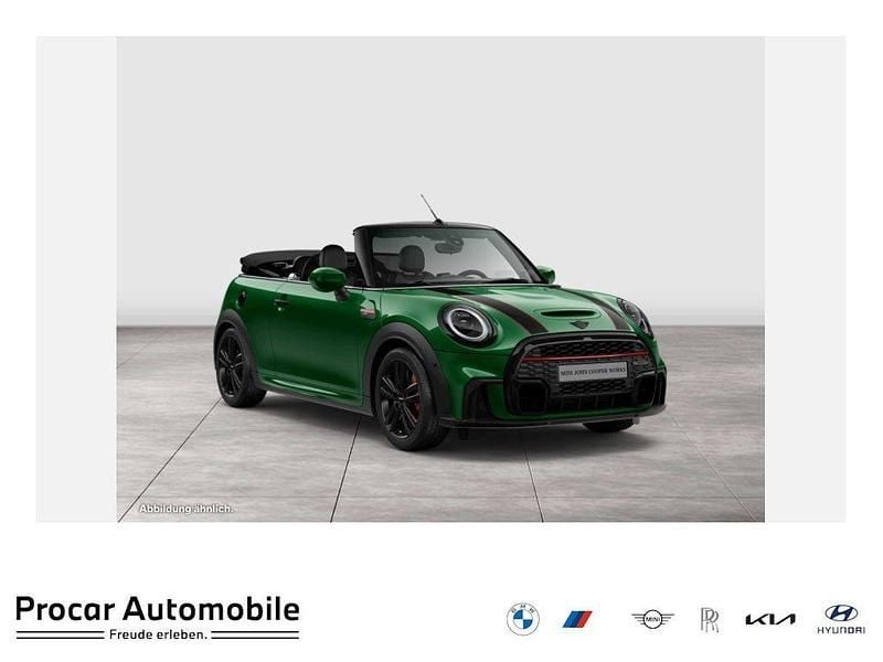 Grün Gebraucht 2022 Mini John Cooper Works Cabriolet Cabrio | 34.690 € (Fairer Preis) - Bild 1/4