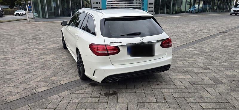 Gebraucht Mercedes C250 AMG line 204 PS (150 kW) 2015 Weiß Kombi