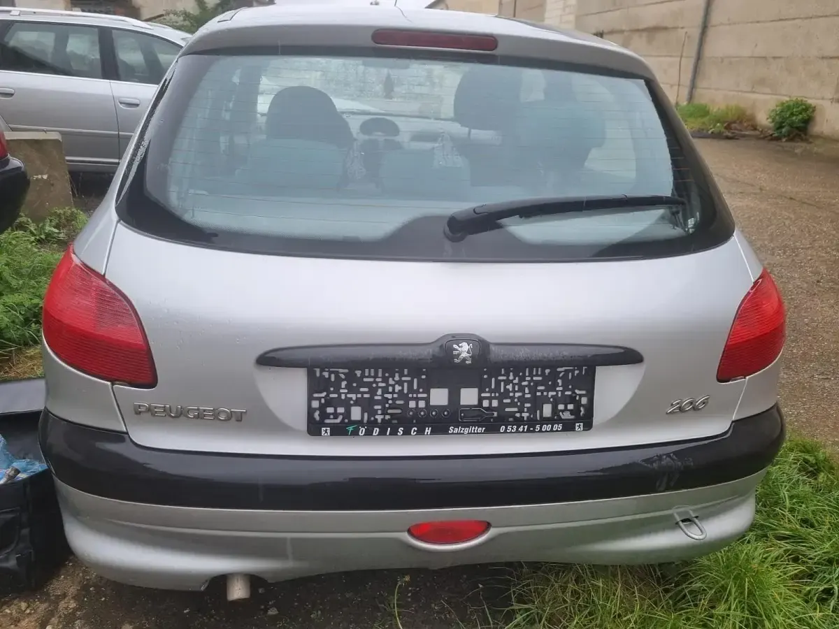 Gebraucht Peugeot 206 2000 Silber Kleinwagen