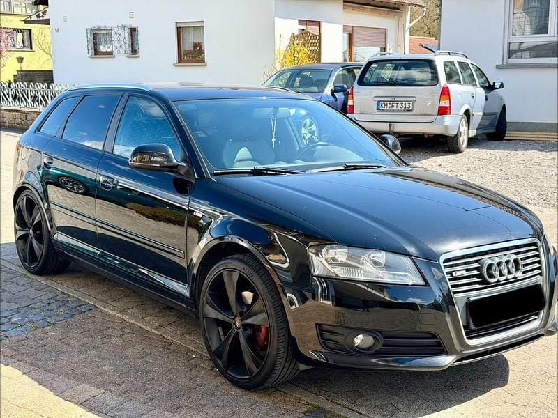 Gebraucht Audi A3 S-Line 125 PS (91 kW) 2010 Schwarz Kleinwagen