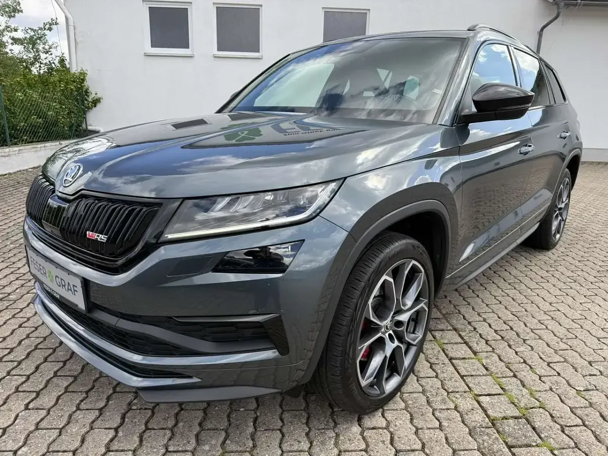 Gebraucht Skoda Kodiaq RS 239 PS (175 kW) 2019 Quarzgrau metallic SUV