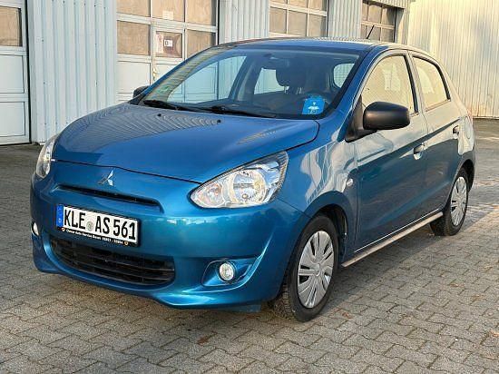 Blau Gebraucht 2015 Mitsubishi Space Star Kleinwagen | 4.990 € (Etwas zu teuer) - Bild 1/4