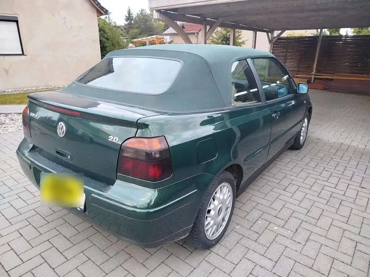 Gebraucht VW Golf Cabriolet 116 PS (85 kW) 1998 Grün Cabrio