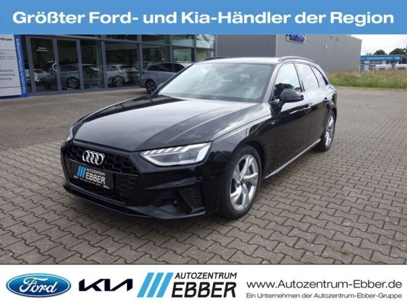 Schwarz Gebraucht 2024 Audi A4 S-line plus Kombi | 37.677 € (Fairer Preis) - Bild 1/3