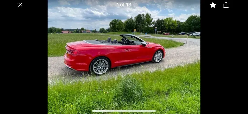 Gebraucht Audi S5 Cabriolet Sport 354 PS (260 kW) 2017 Rot Cabrio
