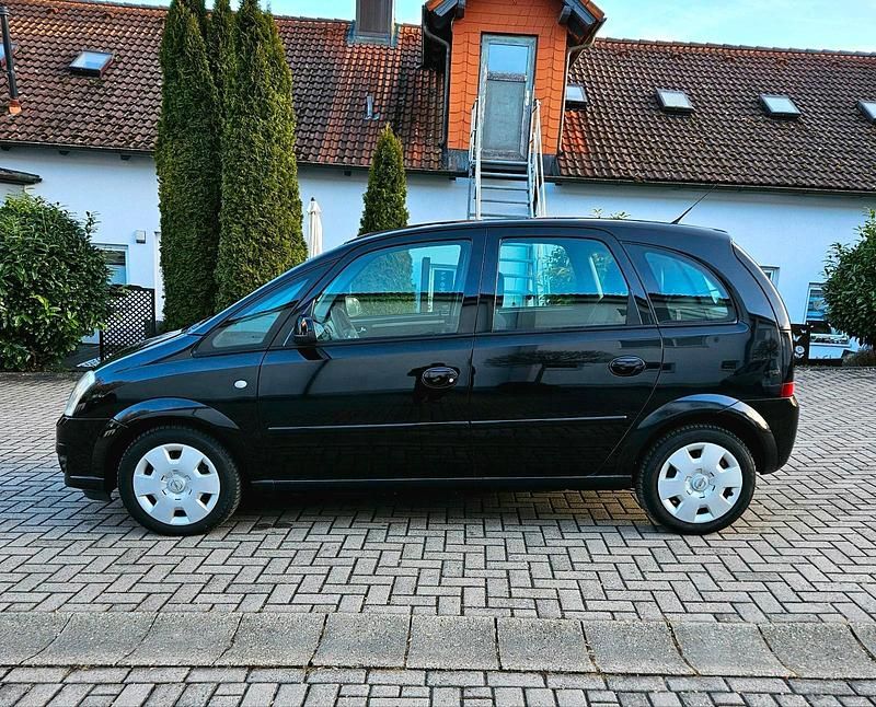 Gebraucht Opel Meriva 105 PS (77 kW) 2008 Schwarz Van / Kleinbus