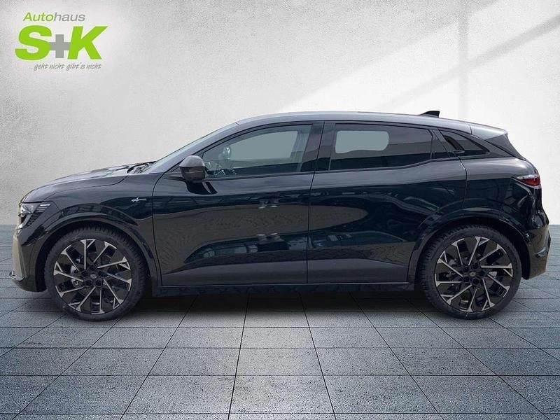 Neu Renault Megane E-Tech Esprit Alpine 160 kW (218 PS) 2025 Black pearlschwarz metallic, dolomitgrau (grau) Limousine