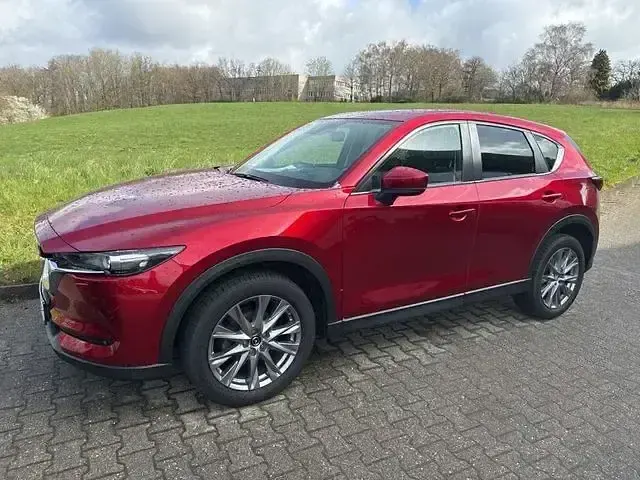 Gebraucht Mazda CX-5 165 PS (121 kW) 2021 Rot SUV