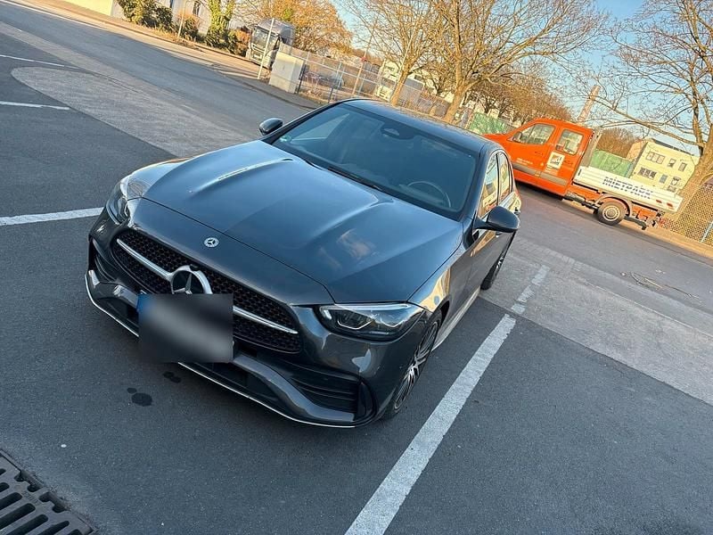 Schwarz Gebraucht 2021 Mercedes C300 AMG Limousine | 35.000 € (Etwas zu teuer) - Bild 1/4