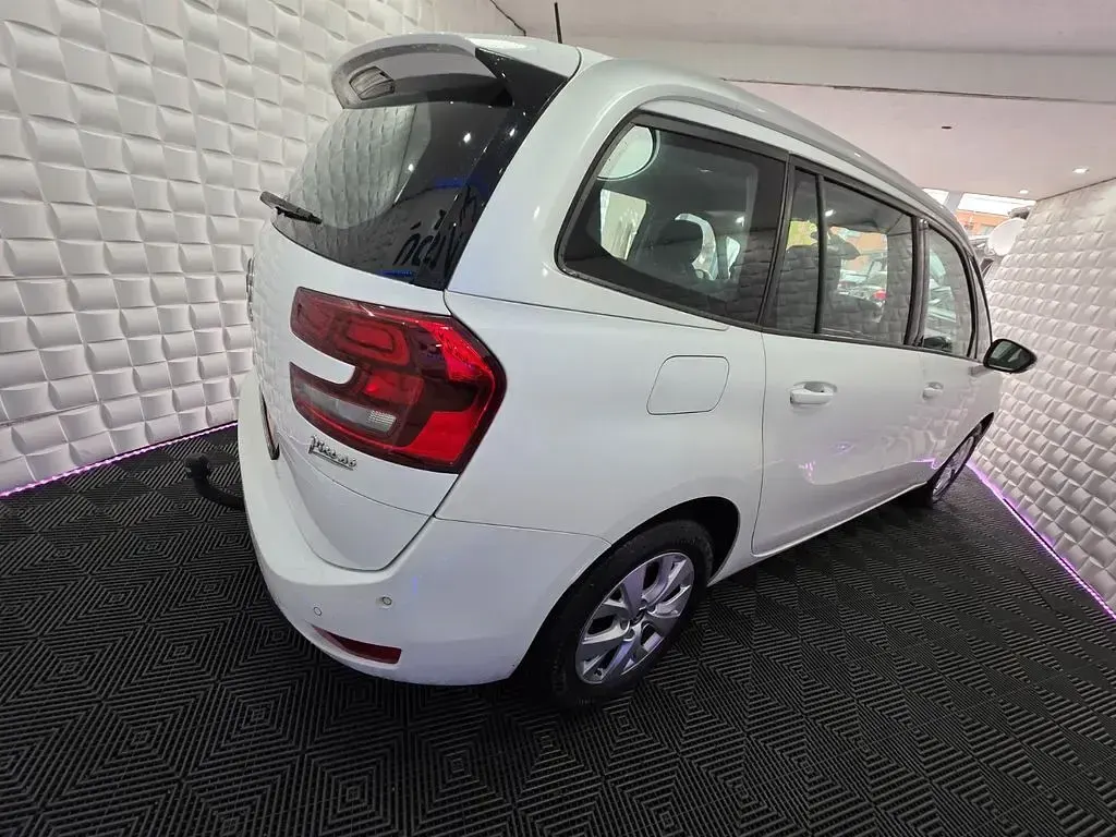 Gebraucht Citroën Grand C4 Picasso SELECTION 120 PS (88 kW) 2018 Weiß Van / Kleinbus