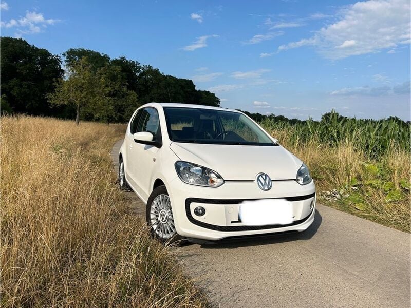 Weiß Gebraucht 2013 VW up! high up! Kleinwagen | 5.500 € (Fairer Preis) - Bild 1/4