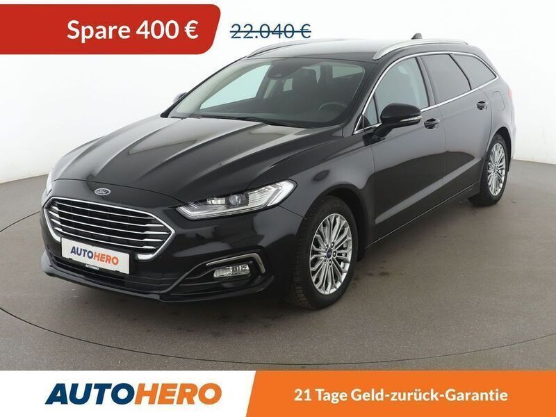 Schwarz Gebraucht 2020 Ford Mondeo Titanium Limousine | 21.120 € (Teuer) - Bild 1/3
