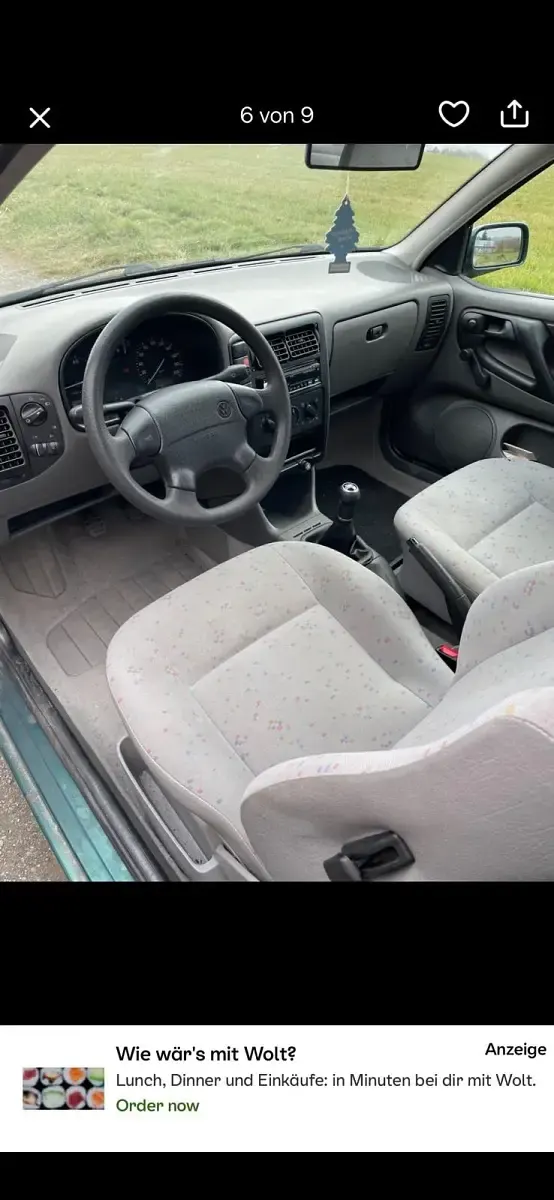 Usata VW Polo 50 CV (36 kW) 1996 Verde Utilitaria